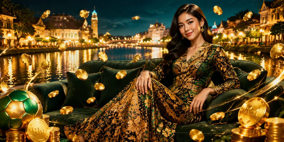 Tawaran rebat dan bonus platform mahkota8 dengan tema batik Melaka