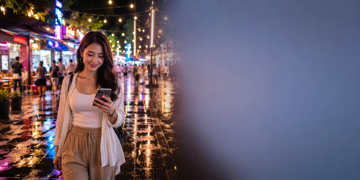 Pengguna mengakses platform mahkota8 dengan selamat dari telefon pintar di Putrajaya
