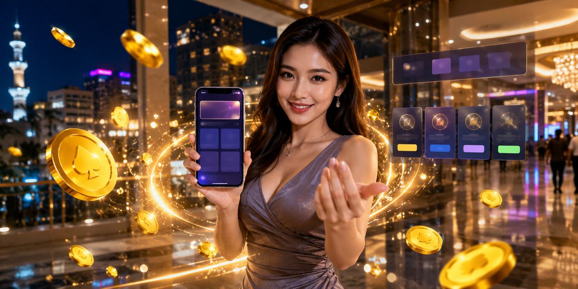 Aplikasi kasino dalam talian mahkota8 pada telefon pintar di Selangor